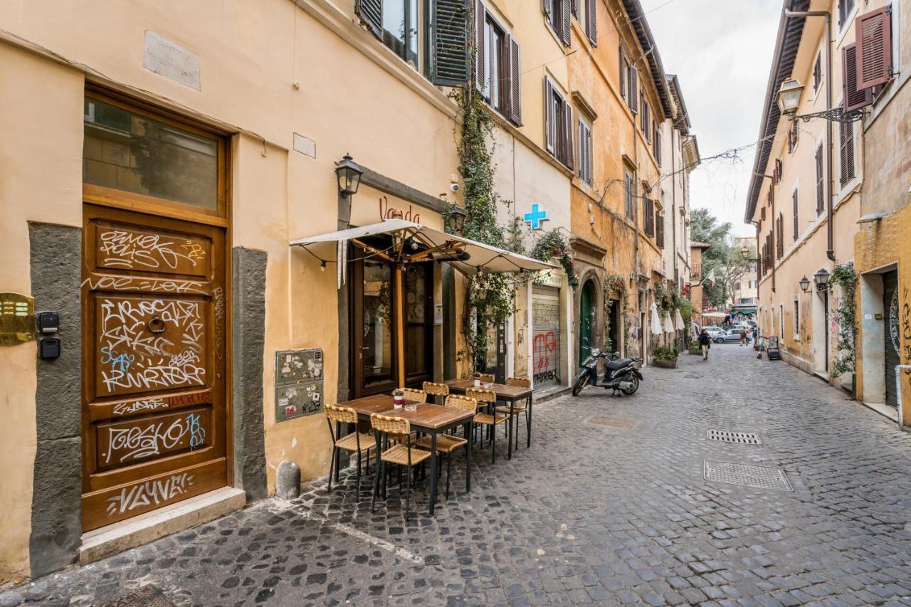 Nora'S Home, Charmy Apt In The Heart Of Trastevere Rom Exterior foto